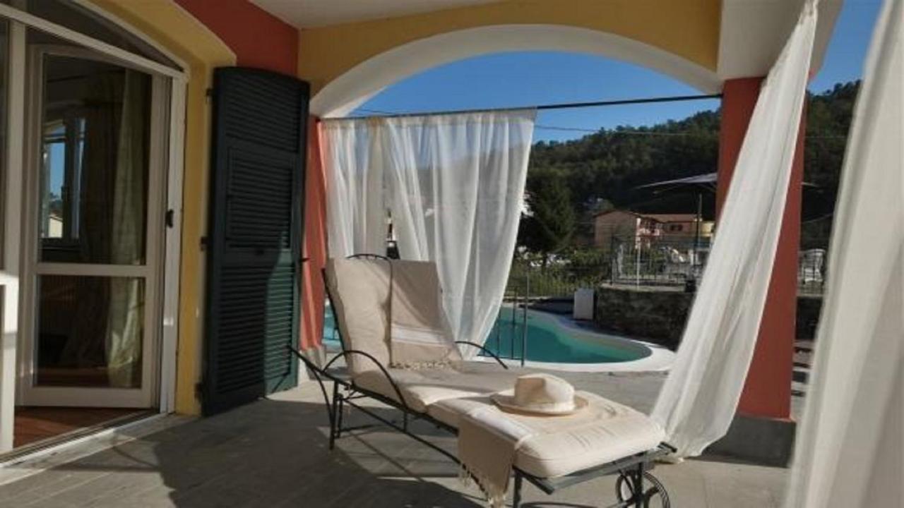 Villa Paola - Cinque Terre Unica! Pool E Ac! Pignone Exteriör bild