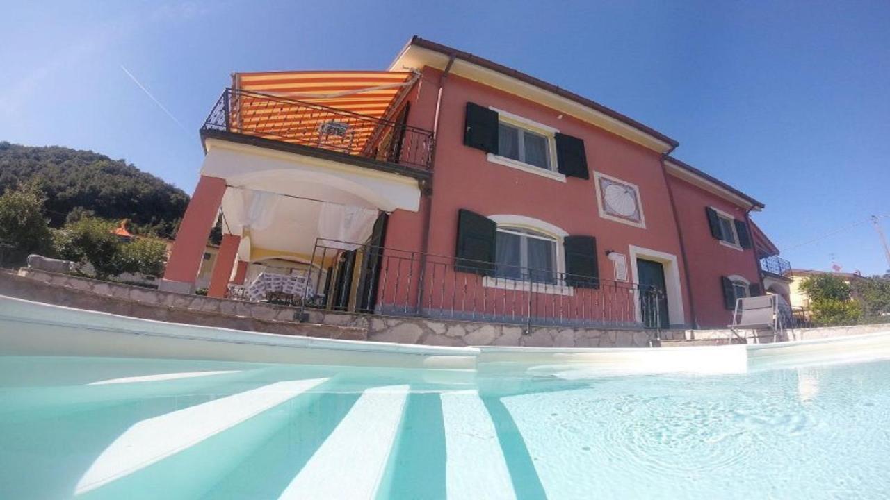 Villa Paola - Cinque Terre Unica! Pool E Ac! Pignone Exteriör bild